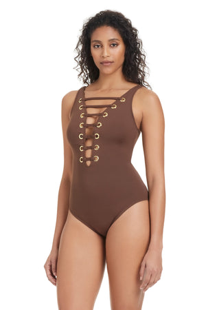 The Bleu Rod Beattie Women's Premium LIMITED EDITION One-Piece Swimsuit