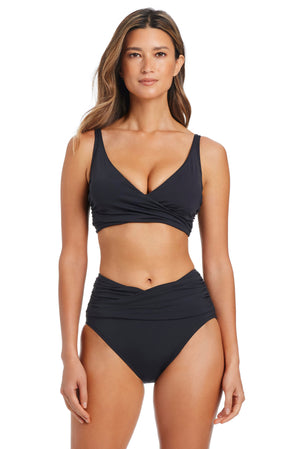 Kore Banded Wrap Underwire Bikini Top