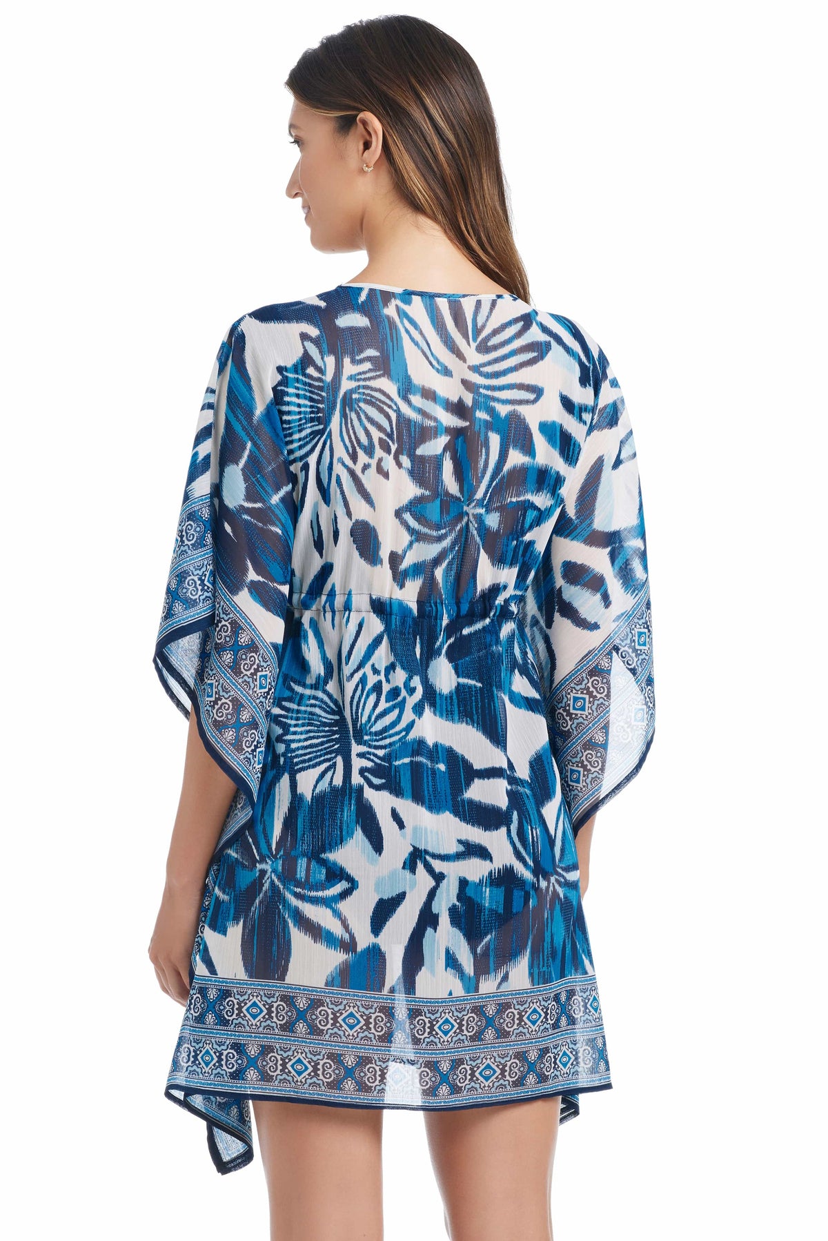 Turning Tides Caftan Coverup
