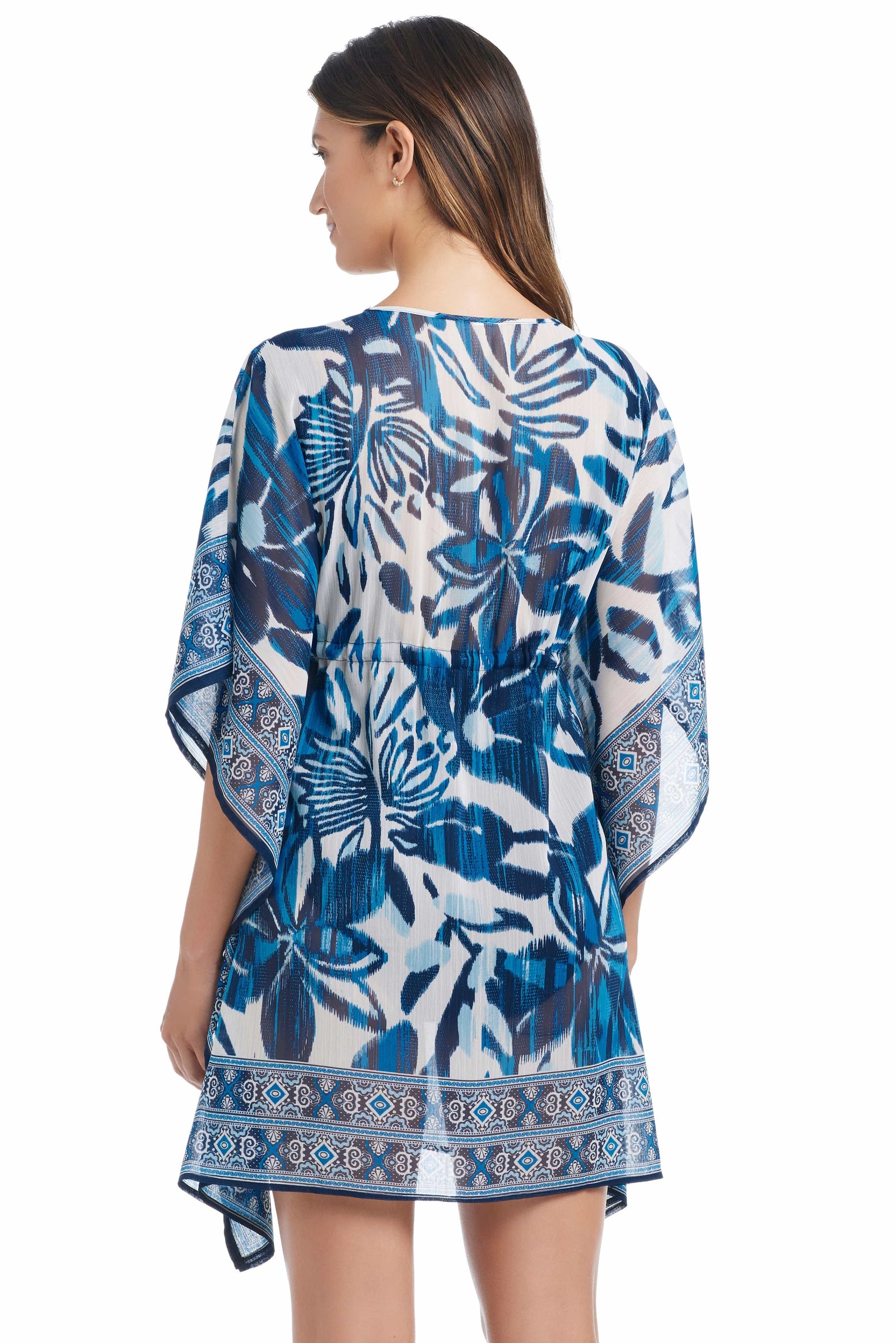 Turning Tides Caftan Coverup