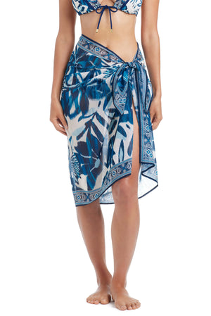 Turning Tides Pareo Coverup - Bleu Rod Beattie