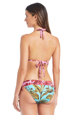 White Lotus Triangle Bikini Top