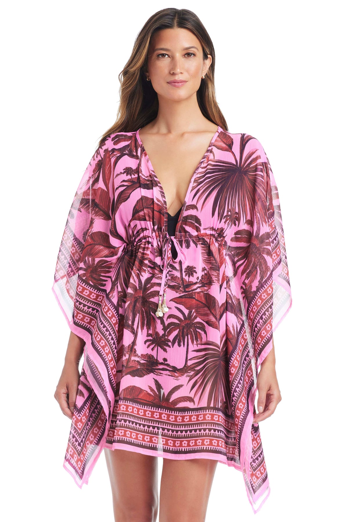 White Lotus Caftan Coverup