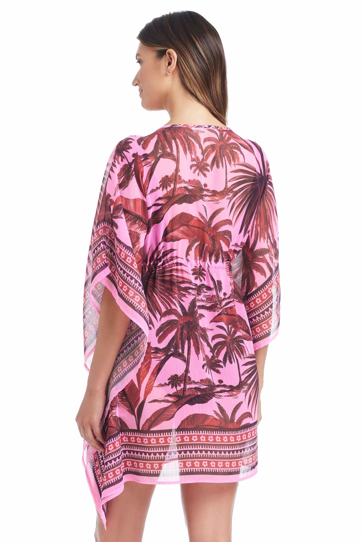 White Lotus Caftan Coverup