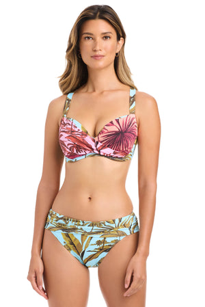 White Lotus Underwire D-DD Cup Bikini Top