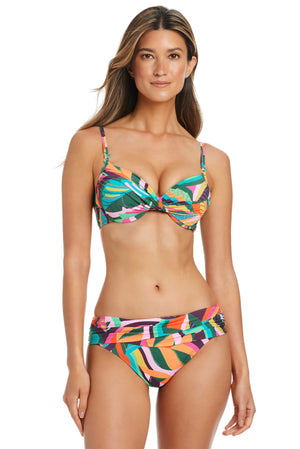 Wild And Free Sarong Hipster Bikini Bottom