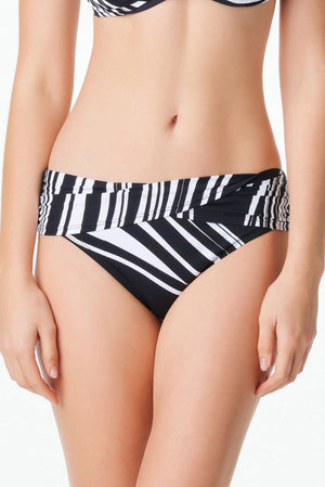 New Wave Hipster Sarong Bikini Bottom - Bleu Rod Beattie