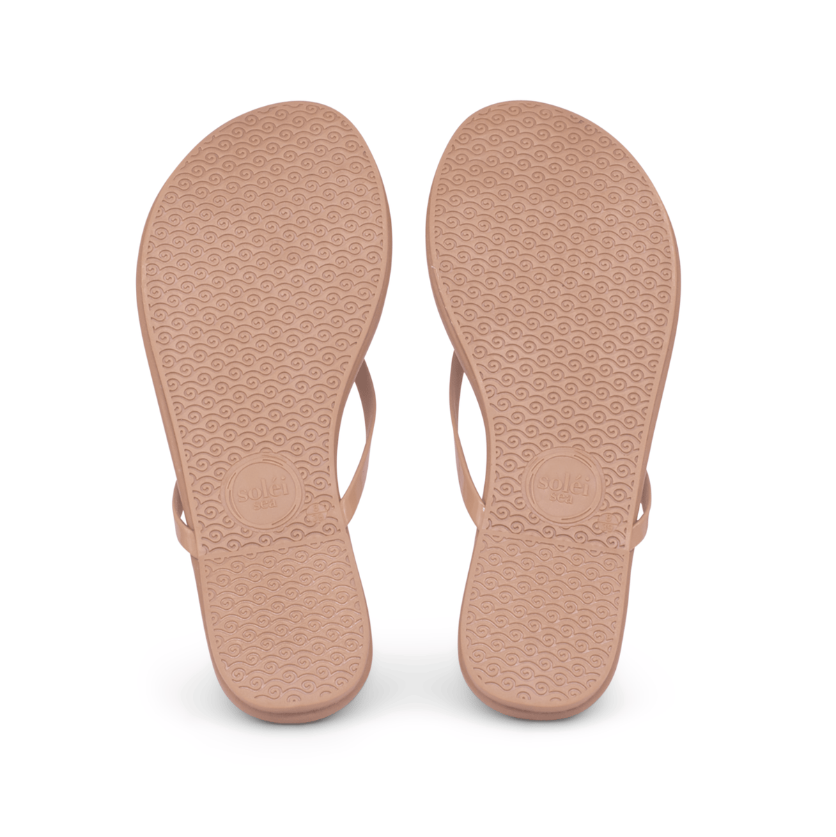 The Indie Patent Strap Sandal In Nude