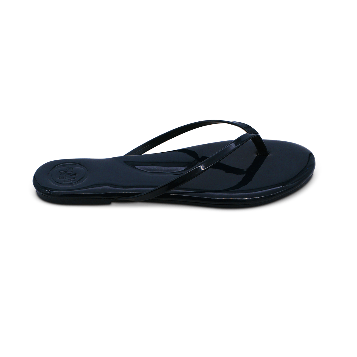 The Indie - Navy with Patent Strap Sandal