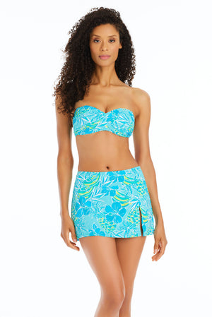 Escape To The Beach Skirted Bikini Bottom - Bleu Rod Beattie