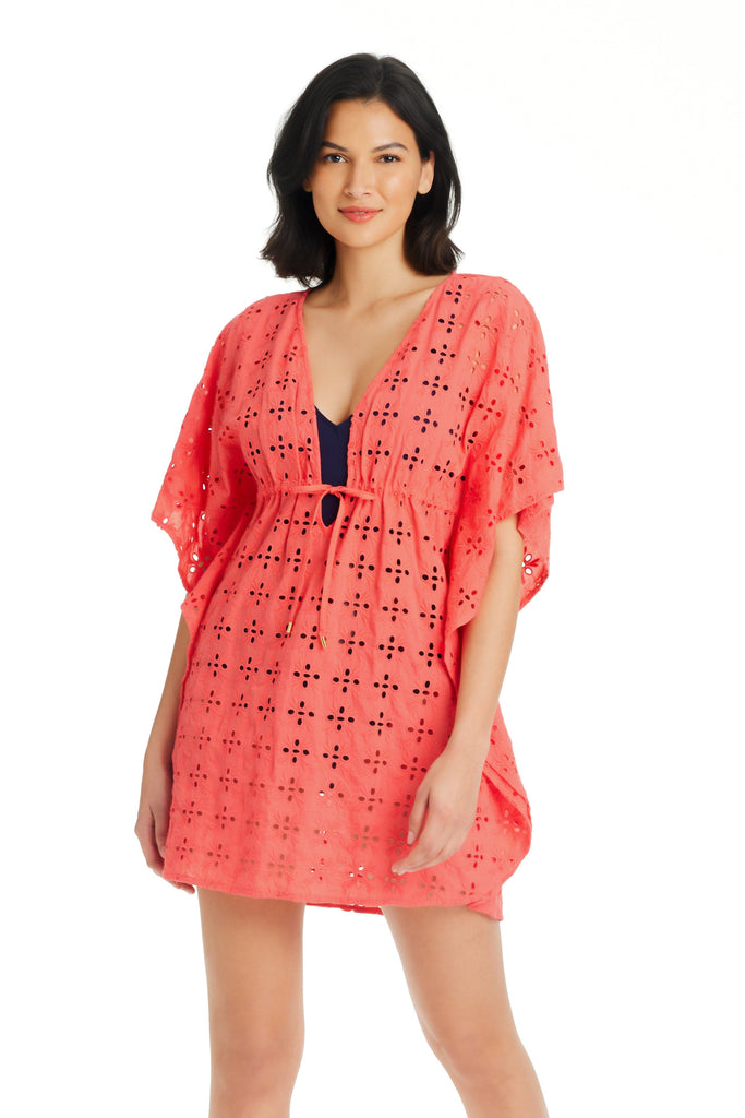 Eyes Wide Open Caftan Swimsuit Cover Up