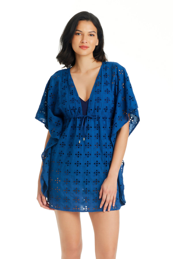 Eyes Wide Open Caftan Swimsuit Cover Up