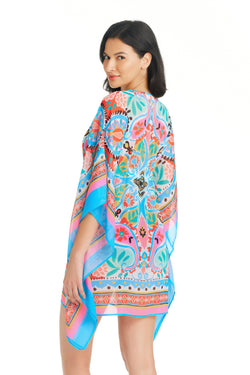 Get Happy  Swimsuit Cover Up - Bleu Rod Beattie