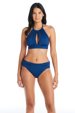 Kore Sarong Hipster Bikini Bottom - Bleu Rod Beattie