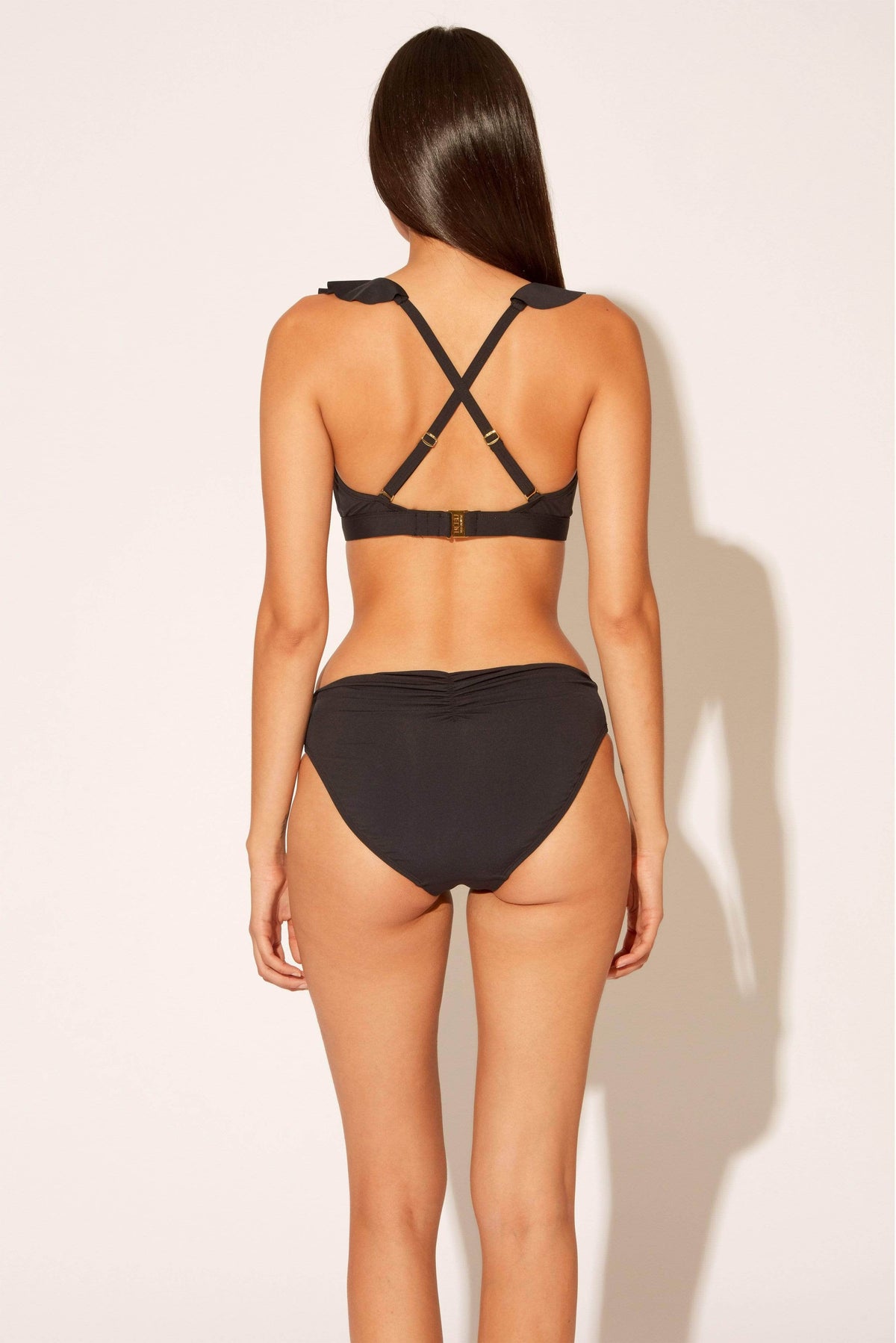 Ruched Back Low Rise Bikini Bottom - Bleu Rod Beattie
