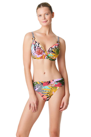 Let's Get Loud Hipster Sarong Bikini Bottom - Bleu Rod Beattie