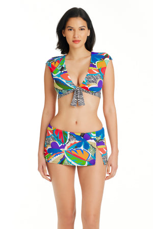 The Mix Skirted Bikini Bottom - Bleu Rod Beattie